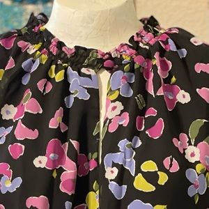 Plus Size Fun Floral Top